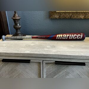 Marucci Cat9 Drop 8 Red and Blue Baseball Bat - Taped for RIGHT HAND